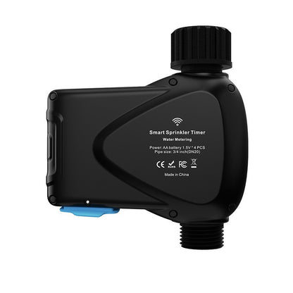 Tuya Smart WiFi Garden Irrigation Controller – Single-Zone Watering Timer with Hose Connector, App Control & Automatic Scheduling